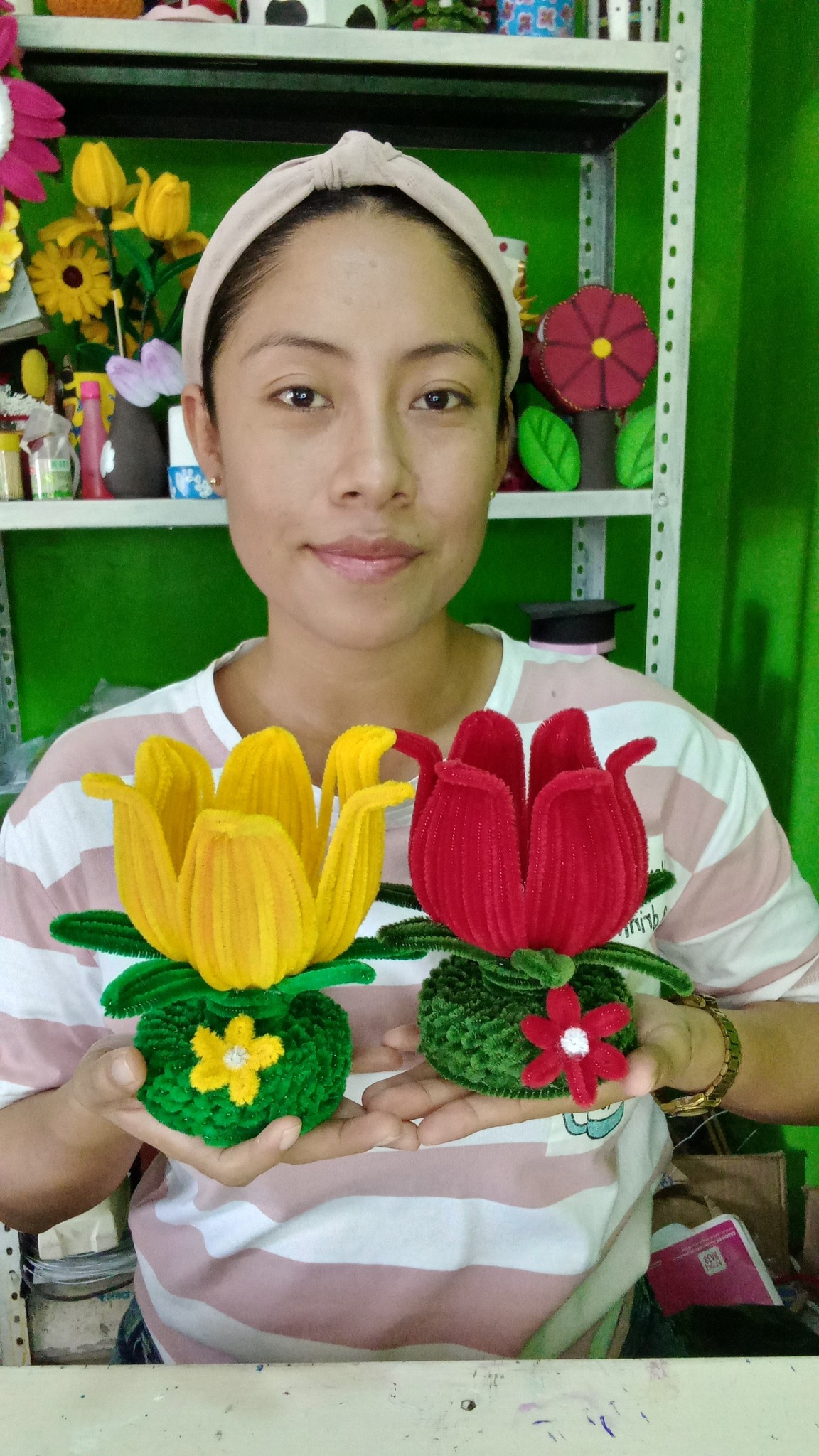 Carla e seus trabalhos