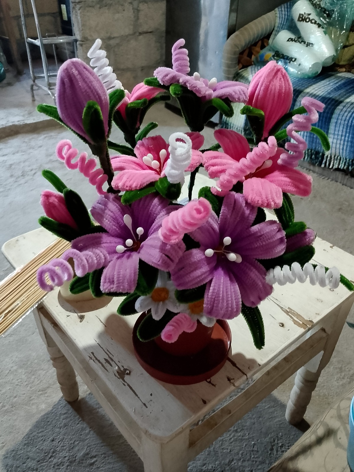 Centro de mesa da Fernanda Ramos